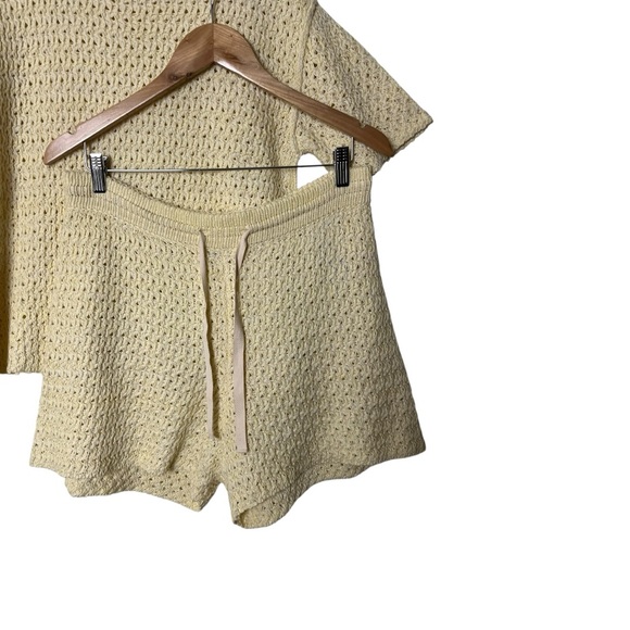 Jil Sander Crocheted Crochet Top & Shorts Set Cotton 30 34 - Picture 6 of 16